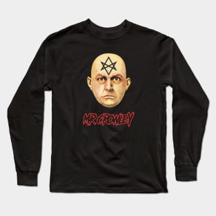 Aleister Crowley Mr Crowley Long Sleeve T-Shirt